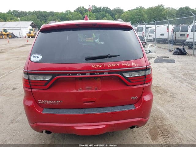 2017 DODGE DURANGO R/T AWD 4