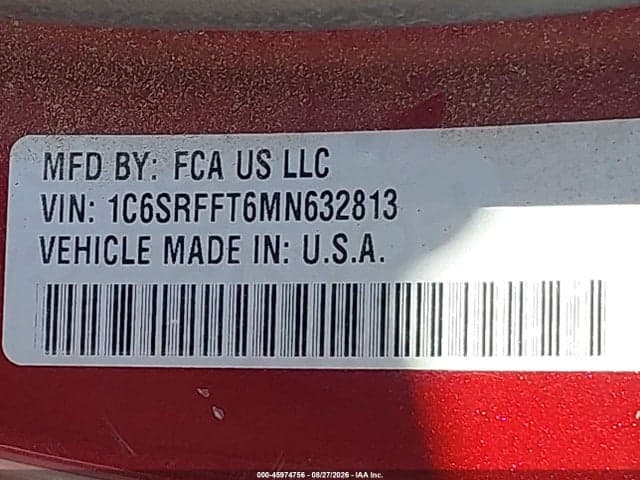 2021 RAM 1500 9