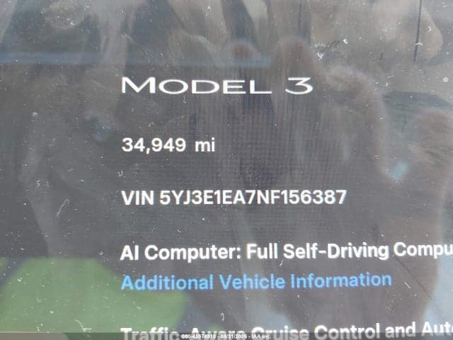 2022 TESLA MODEL 3 REAR-WHEEL DRIVE 15