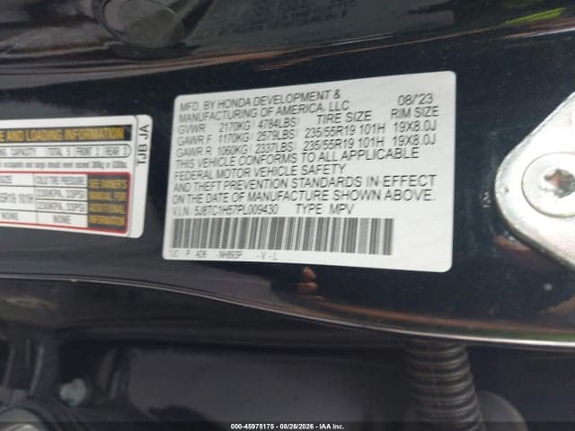 2023 ACURA RDX TECHNOLOGY PACKAGE 9
