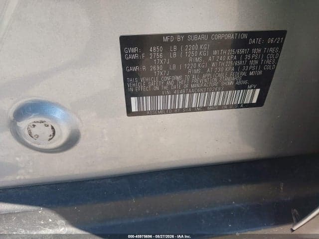 2022 SUBARU OUTBACK 9