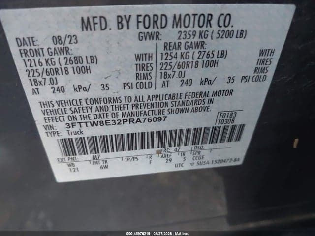 2023 FORD MAVERICK LARIAT 9