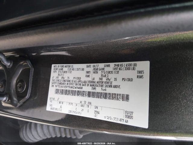 2017 FORD F-150 XL 9