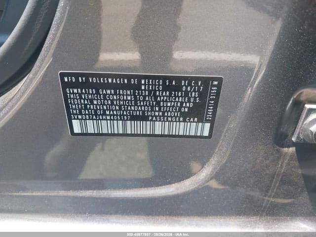 2017 VOLKSWAGEN JETTA 1.4T SE 9
