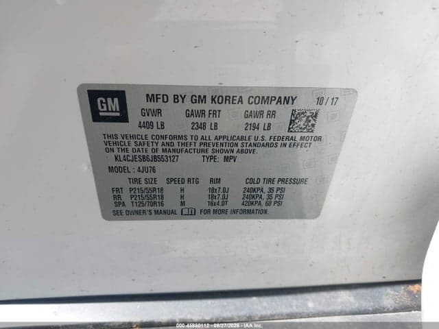 2018 BUICK ENCORE PREFERRED 9