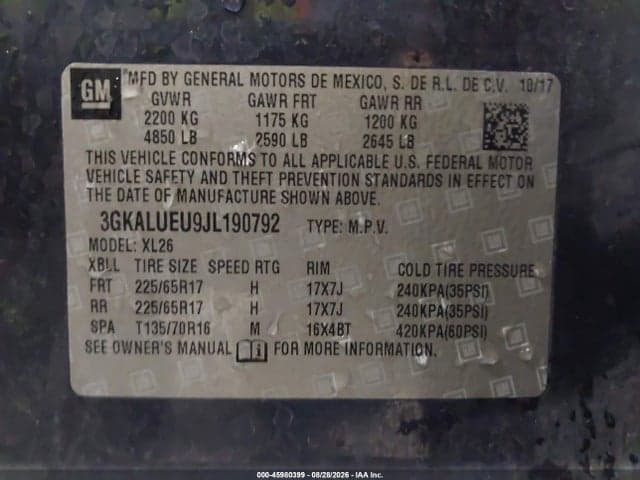 2018 GMC TERRAIN SLE DIESEL 9
