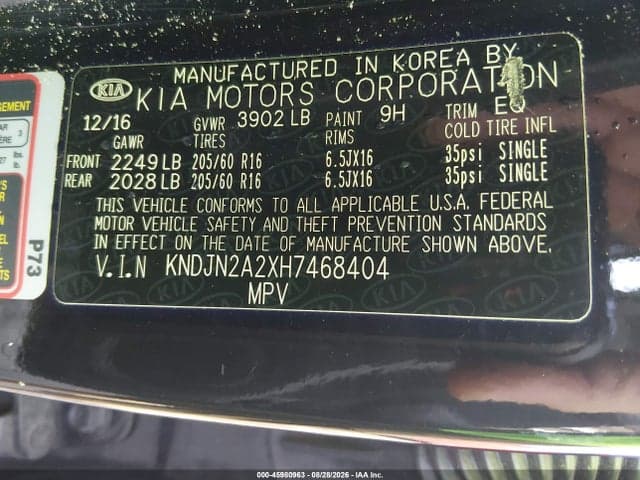 2017 KIA SOUL 9