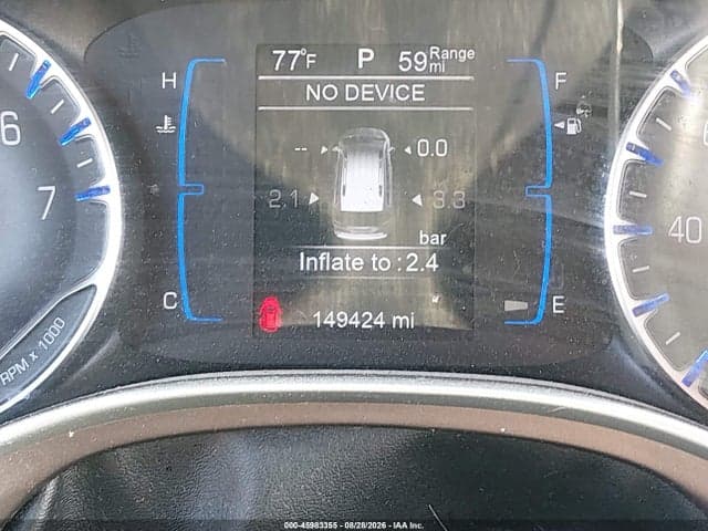 2017 CHRYSLER PACIFICA TOURING 15
