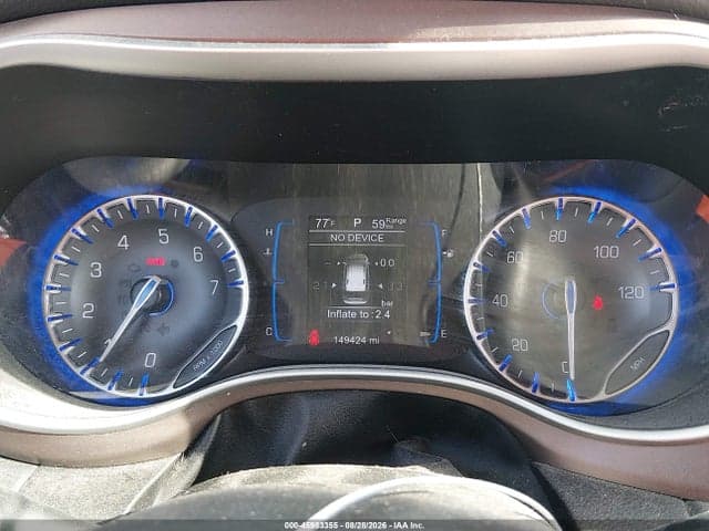 2017 CHRYSLER PACIFICA TOURING 7