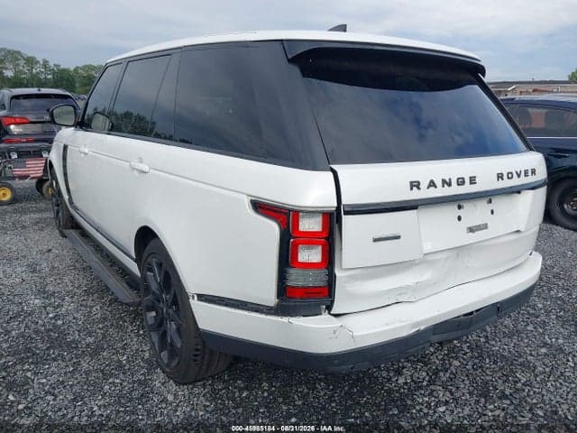 2017 LAND ROVER RANGE ROVER 5.0L V8 SUPERCHARGED 3