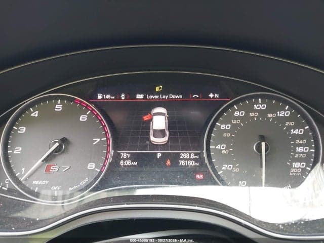 2017 AUDI S7 4.0T PREMIUM PLUS 7