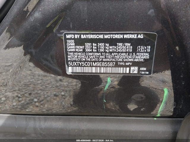 2021 BMW X3 XDRIVE30I 9