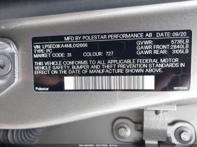 2021 POLESTAR 2 LAUNCH EDITION 9
