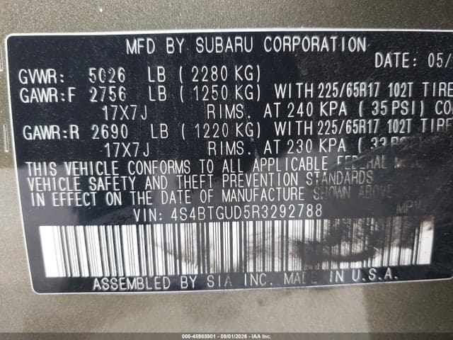 2024 SUBARU OUTBACK WILDERNESS 9