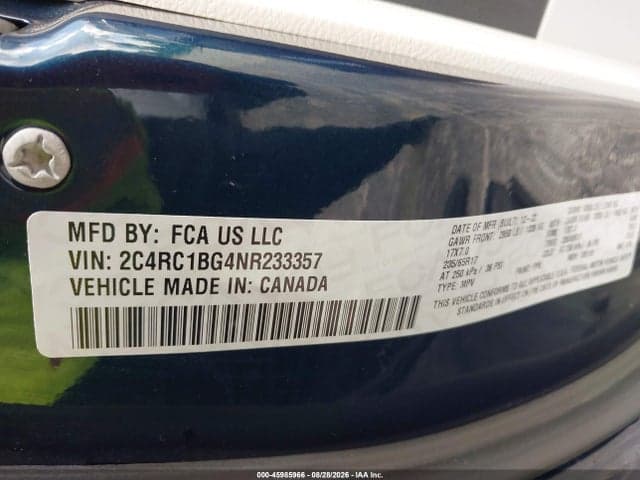 2022 CHRYSLER PACIFICA TOURING L 9