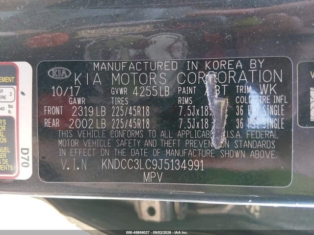 2018 KIA NIRO EX 9