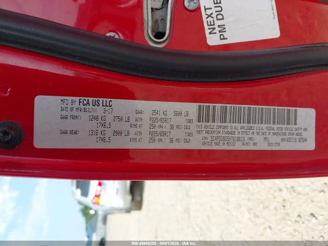 2017 DODGE JOURNEY SXT AWD 9