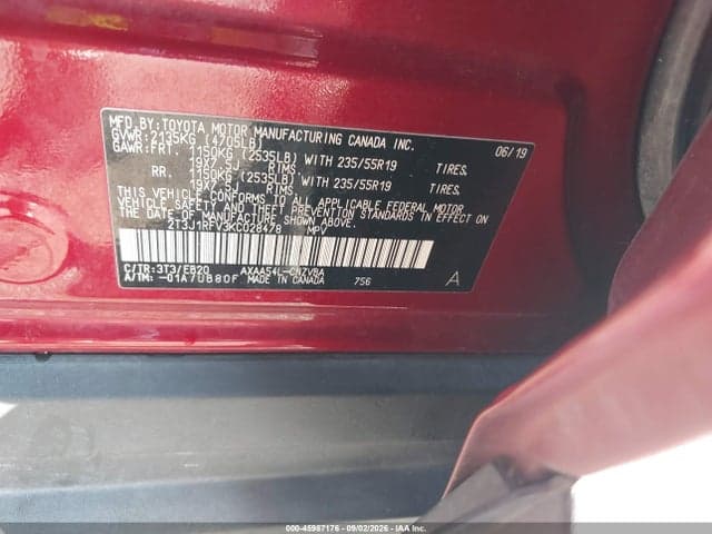 2019 TOYOTA RAV4 ADVENTURE 9