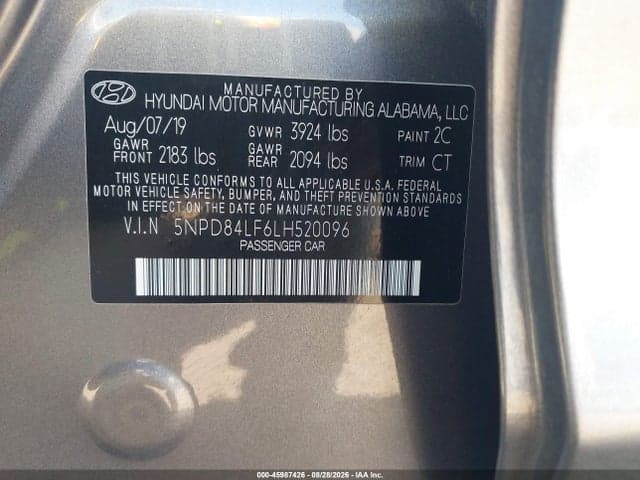 2020 HYUNDAI ELANTRA VALUE EDITION 2