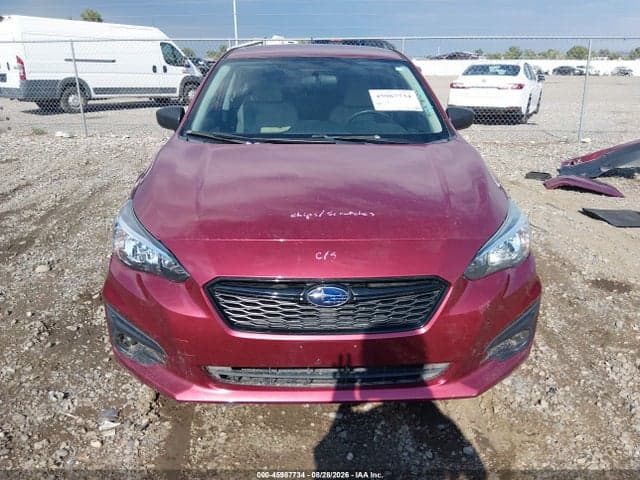 2018 SUBARU IMPREZA 2.0I 12