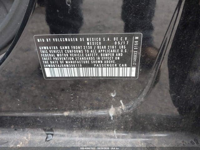 2017 VOLKSWAGEN JETTA 1.4T SE 9