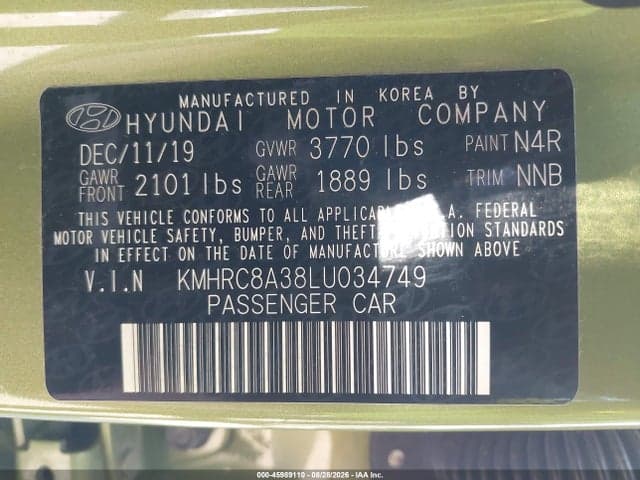 2020 HYUNDAI VENUE SEL 9