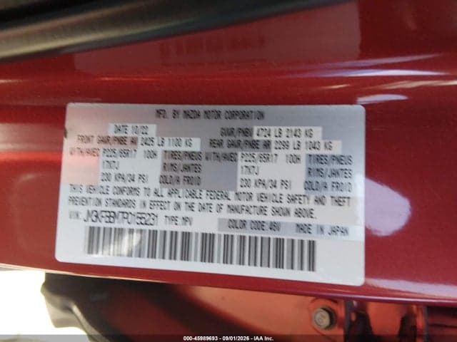 2023 MAZDA CX-5 2.5 S SELECT 9