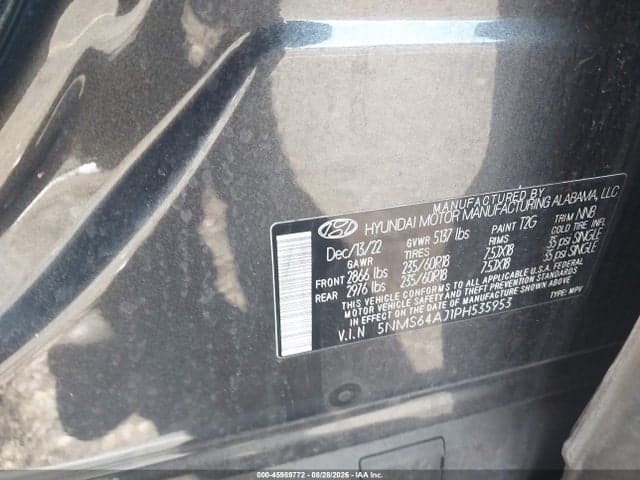 2023 HYUNDAI SANTA FE XRT 9