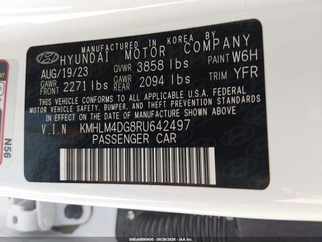 2024 HYUNDAI ELANTRA SEL 9