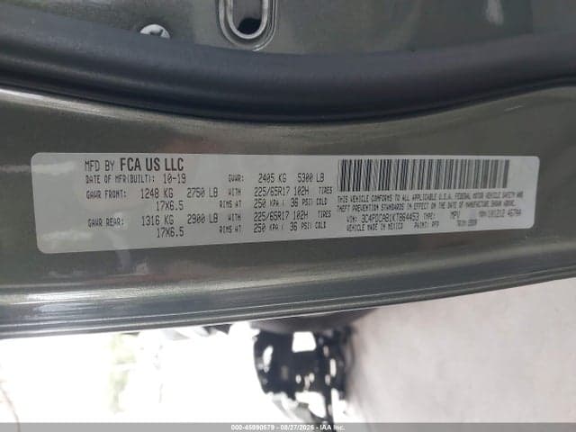 2019 DODGE JOURNEY SE VALUE PACKAGE 9