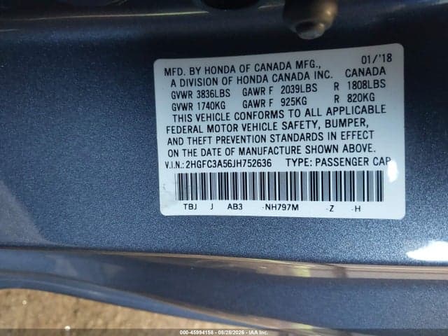 2018 HONDA CIVIC SI 9
