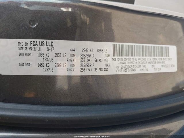 2018 CHRYSLER PACIFICA TOURING L 9