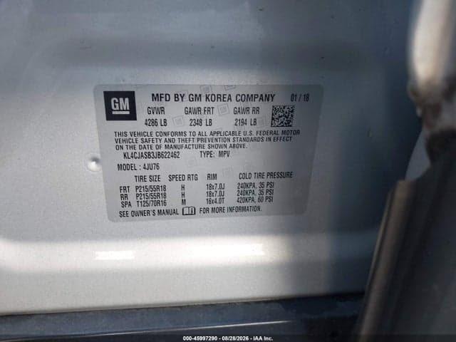2018 BUICK ENCORE PREFERRED 9