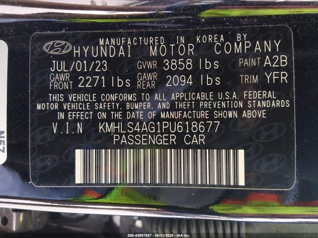 2023 HYUNDAI ELANTRA SEL 9
