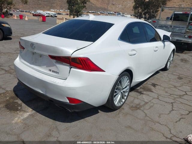 2017 LEXUS IS 200T 4