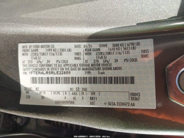 2024 FORD RANGER RAPTOR 9