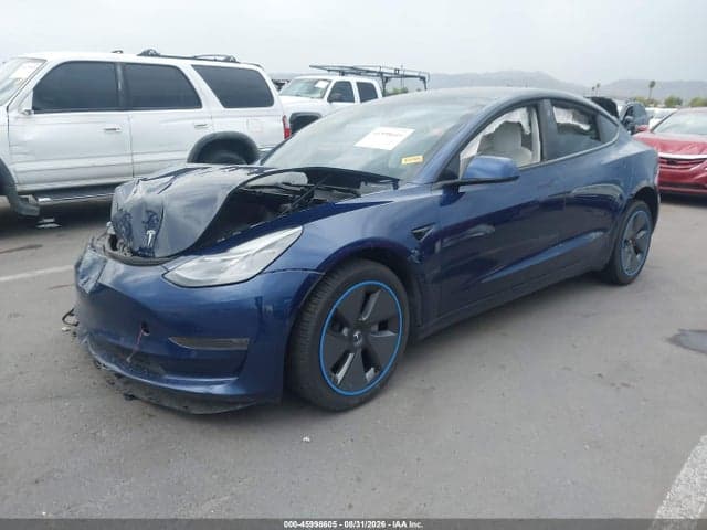 2021 TESLA MODEL 3 STANDARD RANGE PLUS REAR-WHEEL DRIVE 2