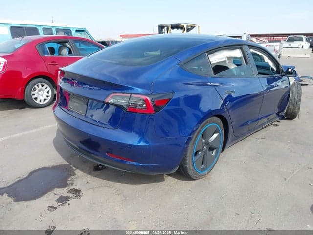 2021 TESLA MODEL 3 STANDARD RANGE PLUS REAR-WHEEL DRIVE 4