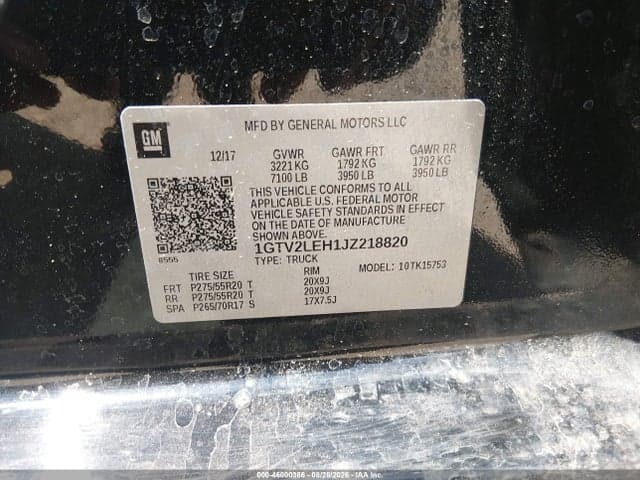 2018 GMC SIERRA 1500 9