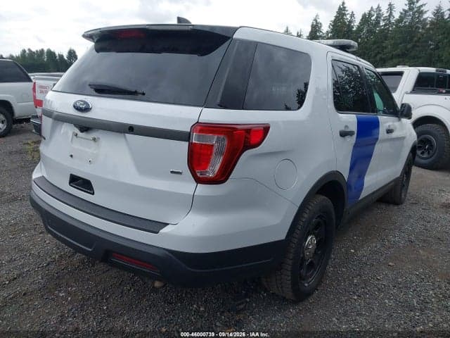 2018 FORD POLICE INTERCEPTOR UTILITY 4