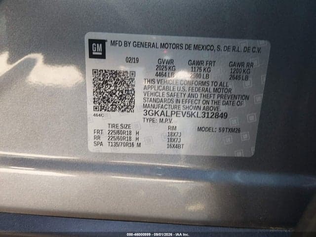 2019 GMC TERRAIN SLT 9
