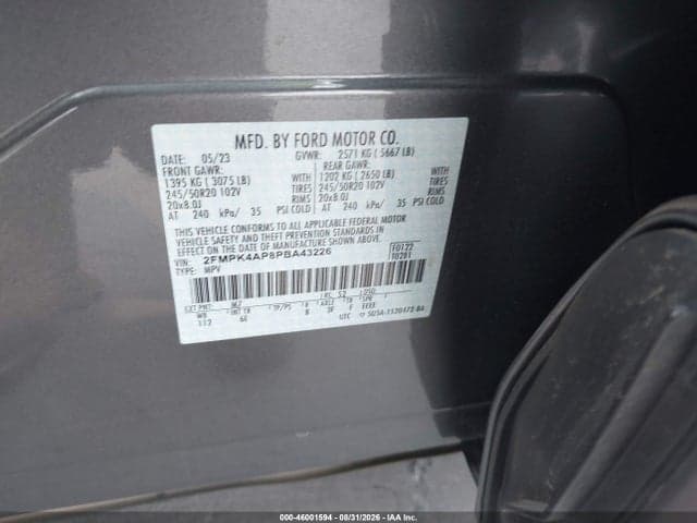 2023 FORD EDGE ST 9