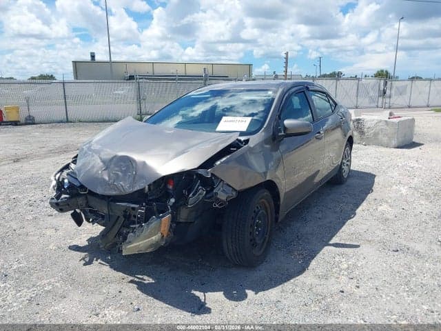 2019 TOYOTA COROLLA LE 2