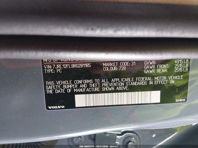2024 VOLVO S60 B5 PLUS DARK THEME 9