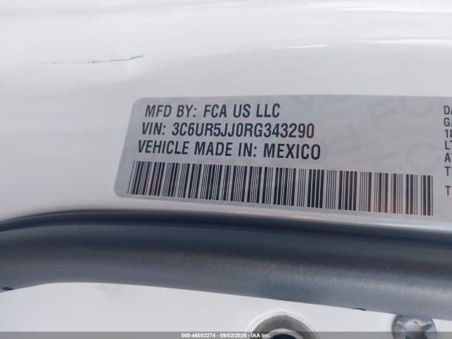 2024 RAM 2500 BIG HORN 4X4 8' BOX 9