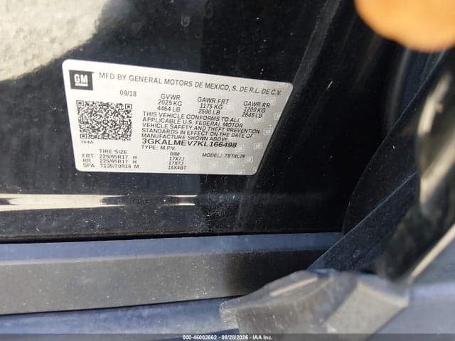 2019 GMC TERRAIN SLE 9