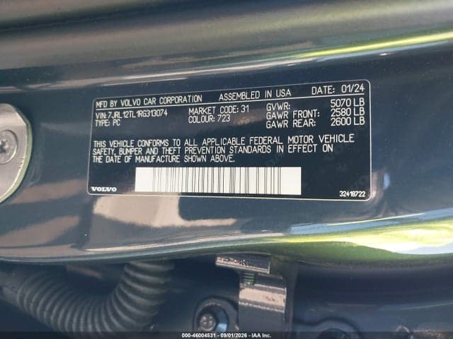 2024 VOLVO S60 B5 PLUS DARK THEME 9
