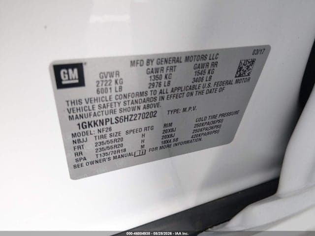 2017 GMC ACADIA DENALI 9