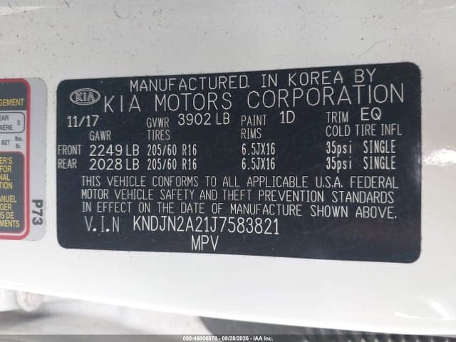 2018 KIA SOUL 9