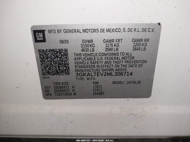 2021 GMC TERRAIN AWD SLE 9
